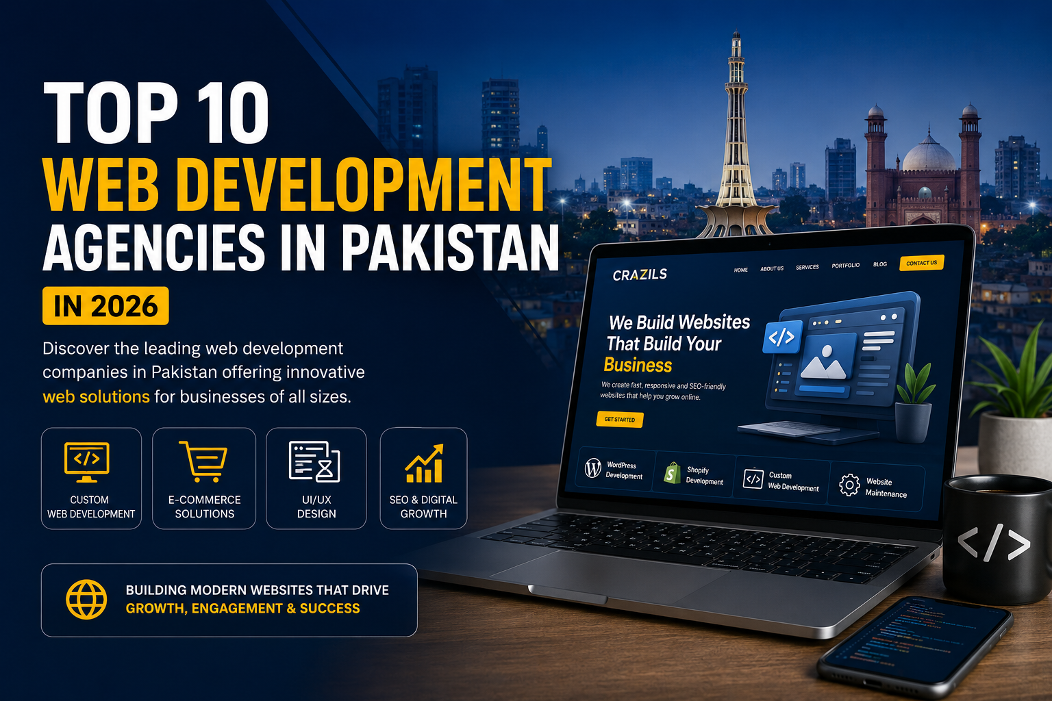 Top 10 Web Development Agencies in Pakistan to Consider in 2026